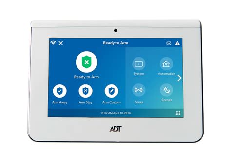 The metal cabinet contains the system electronics, fuses and stand-by battery. . Adt command panel installer code